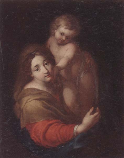 The madonna and child